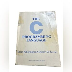 The C Programming Language Book (Used - Vintage Condition)
